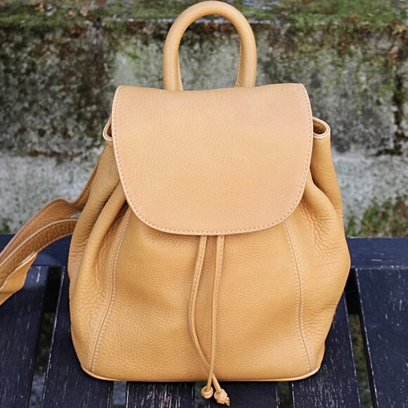 Coach Vintage - Sonoma Small Backpack Natural Grain 4911 in Buff (Camel), Italy - Picture 1 of 15